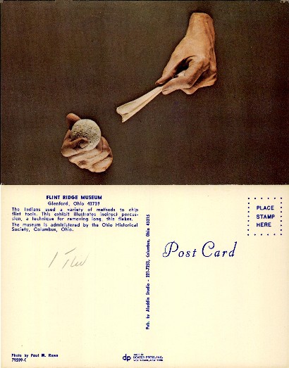 Flint Tool Making Demonstration