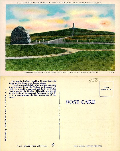 Wright Brothers Monument & Marker