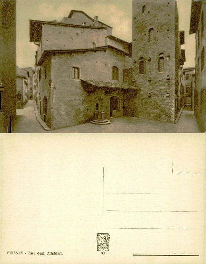 Casa degli Alighieri with well