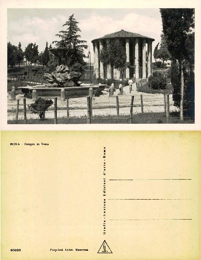 Temple of Vesta and Fountain