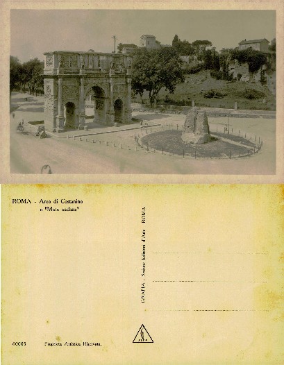 Arch of Constantine & Meta Sudans
