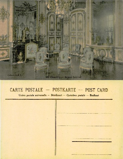 Grand Cabinet, Chantilly Château