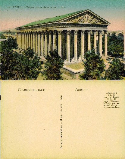 L'Eglise de la Madeleine