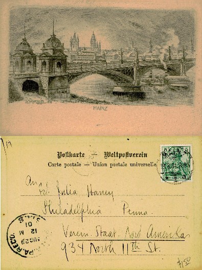 Mainz Bridge and Cityscape