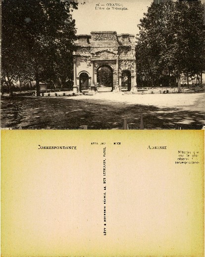 Roman Triumphal Arch in Orange