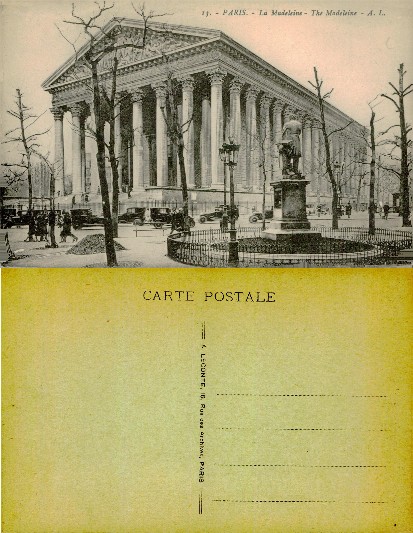 La Madeleine Classical Building