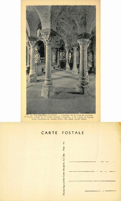 Interior of St-Michel Chapel Crypt