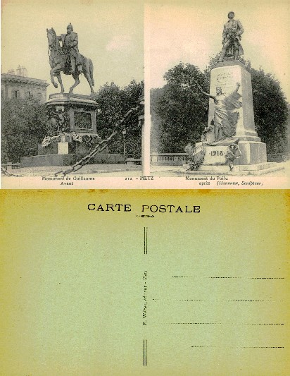 Metz Monuments: Kaiser to Poilu