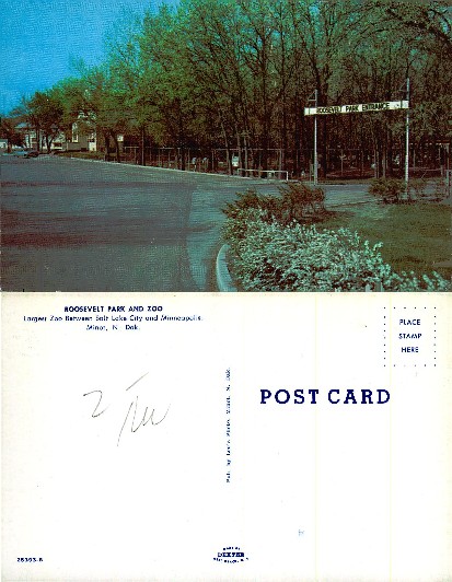 Roosevelt Park and Zoo Entrance