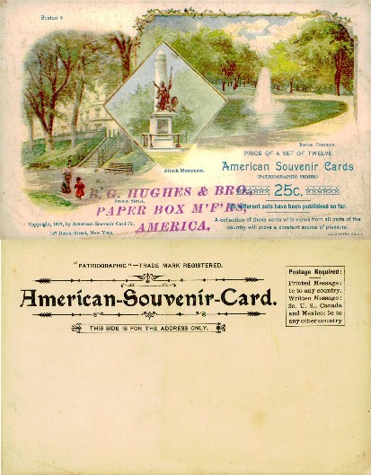 Boston Common and Attuck Monument