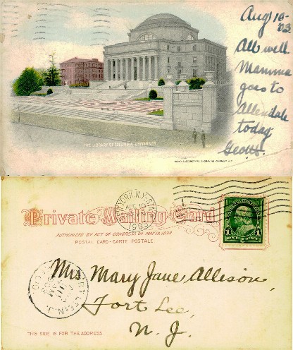 Columbia University Library building