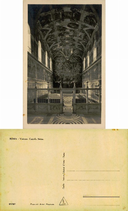 Sistine Chapel Interior