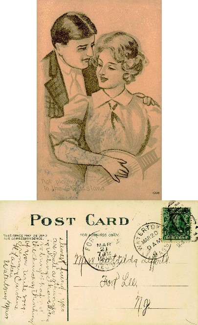 Romantic Couple Embracing