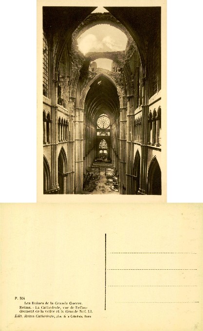 Ruined Cathedral Nave Interior
