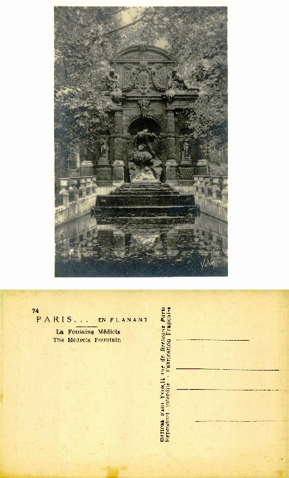 Medecis Fountain, Luxembourg Garden