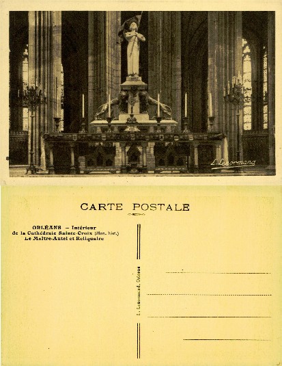 Cathedral Interior, Main Altar & Statue