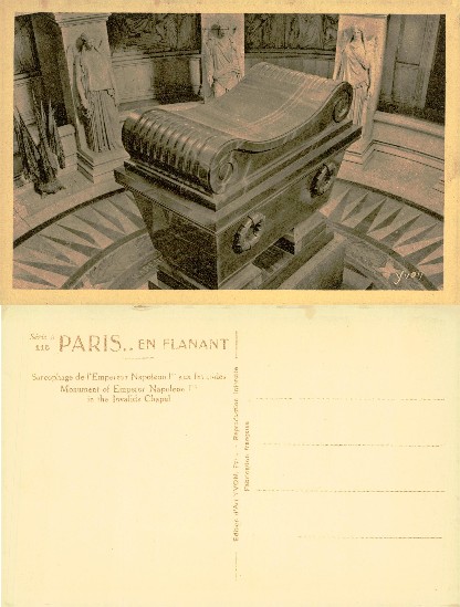Napoleon I's Tomb in Invalides Chapel