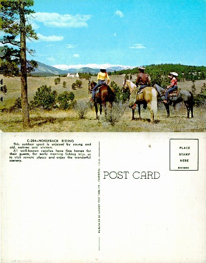 Horseback Riding in Mountain Valley