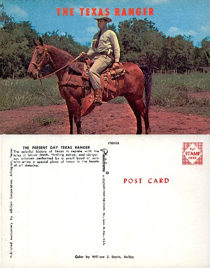 Texas Ranger on Horseback
