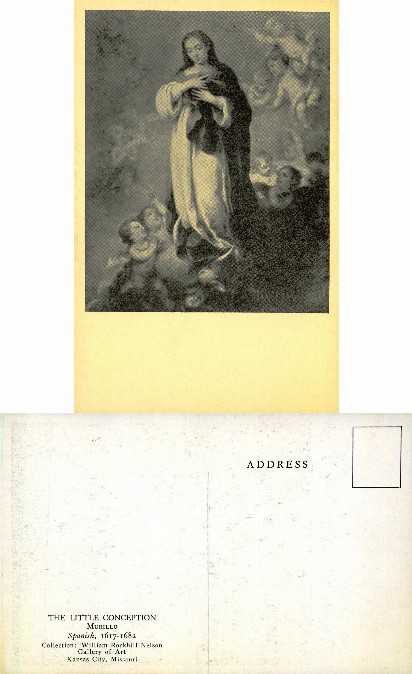 Murillo's The Little Conception Painting