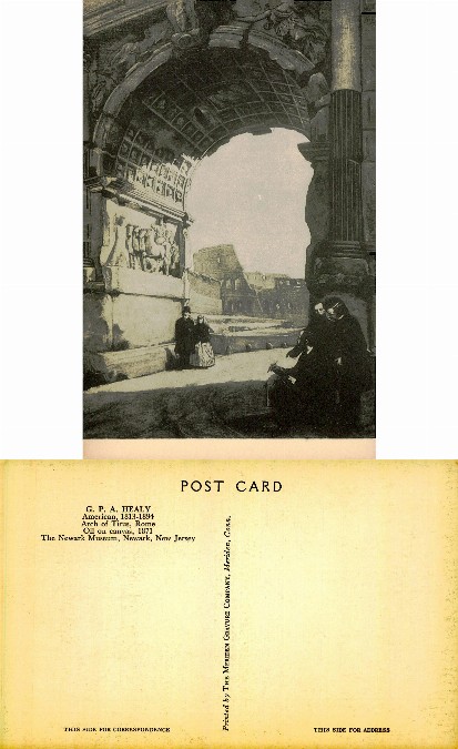 Arch of Titus with figures
