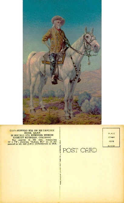 Buffalo Bill on His Horse, Isham