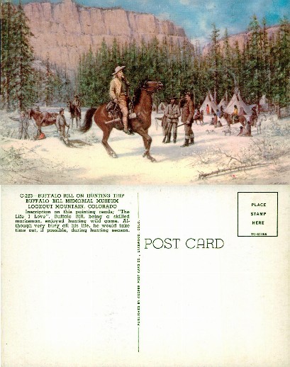 Buffalo Bill on Hunting Trip