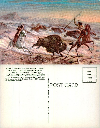 Buffalo Bill and Native American Hunt