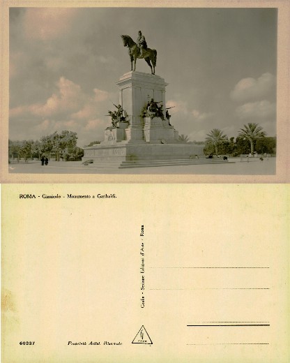 Garibaldi Monument, Gianicolo