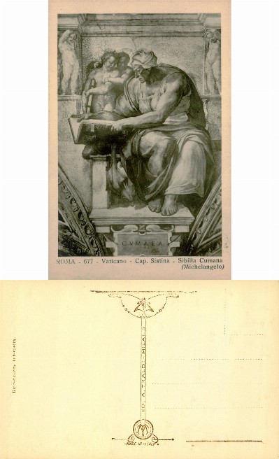 Cumaean Sibyl by Michelangelo