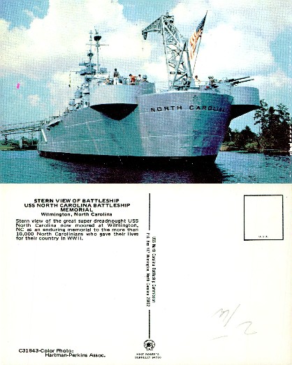 Battleship USS North Carolina