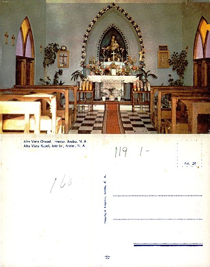 Alta Vista Chapel Interior