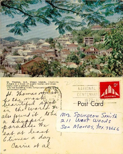 Charlotte Amalie Hillside Town View