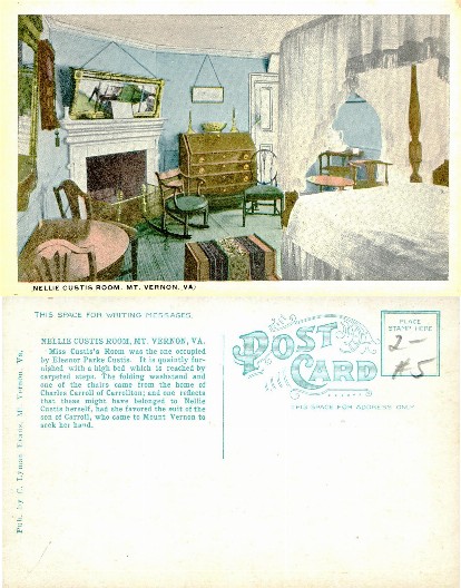 Nellie Custis Bedroom Interior