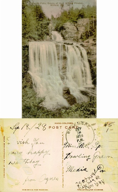 Sawkill Falls, Gov. Pinchot Estate