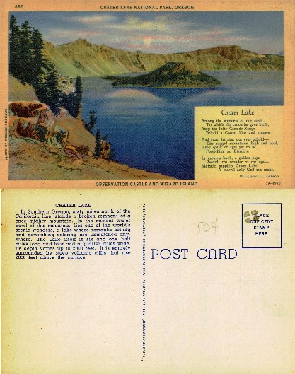 Observation Castle and Wizard Island