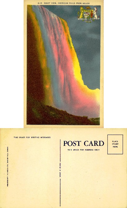Night View of American Falls