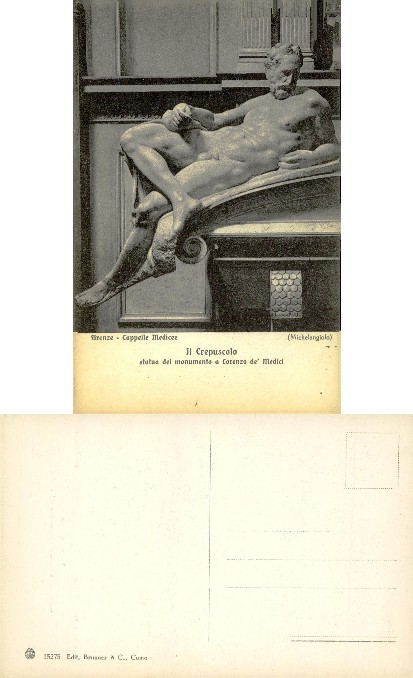 Michelangelo's Il Crepuscolo Sculpture