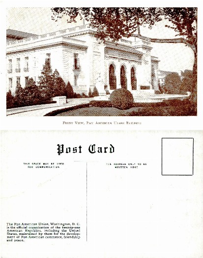 Pan American Union Building Front View