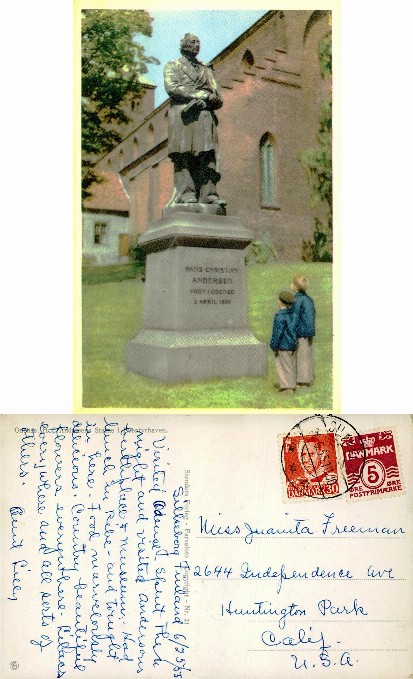 Hans Christian Andersen Statue