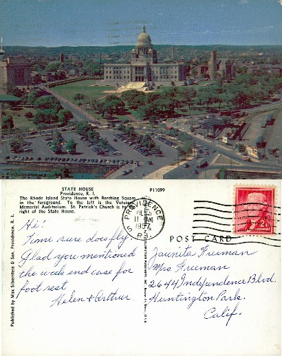State House with City Park & Roads