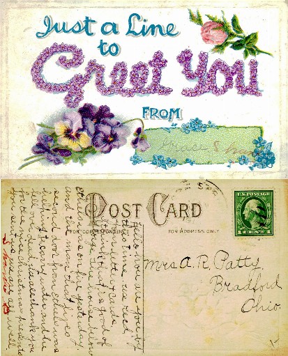 Floral Greeting Card