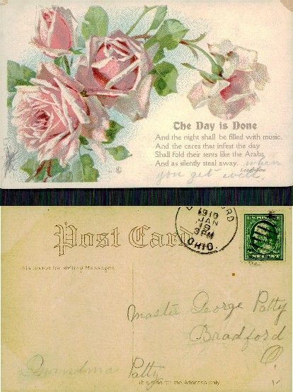 Pink Roses with Get Well Verse