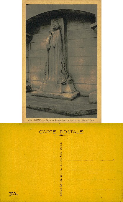 Statue of Joan of Arc at the Pyre