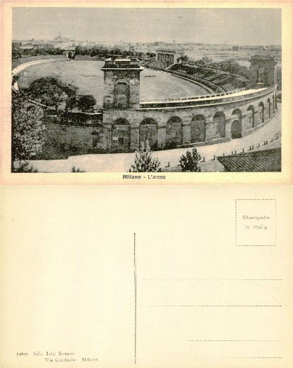 Arena Civica Panoramic View, Milan