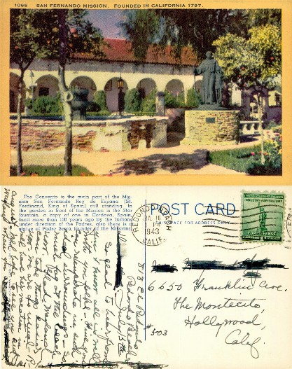 San Fernando Mission Courtyard