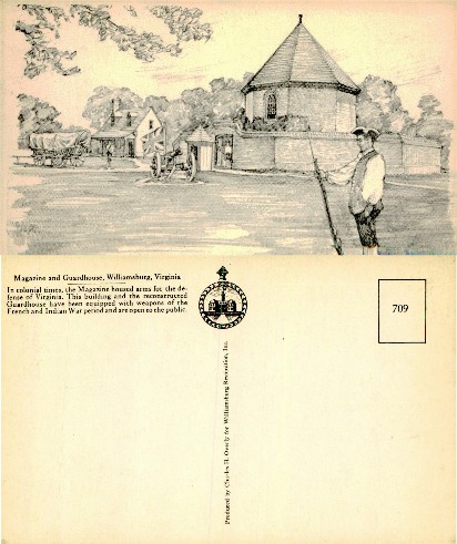 Magazine and Guardhouse Scene