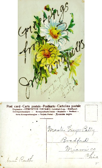 Floral Bouquet with Greetings