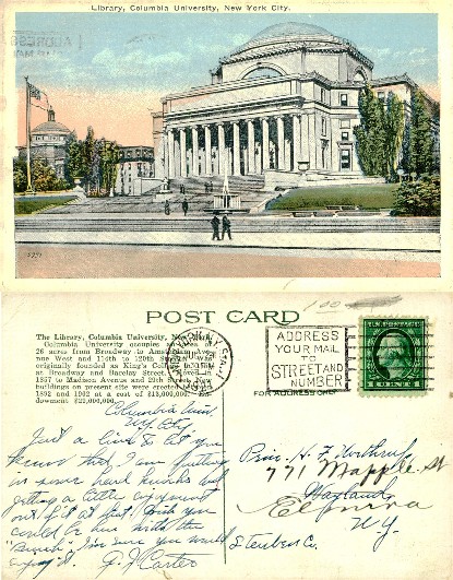 Library, Columbia University