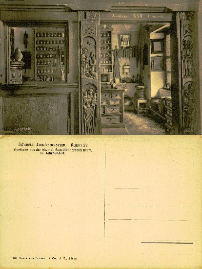 Museum Pharmacy Exhibit Interior